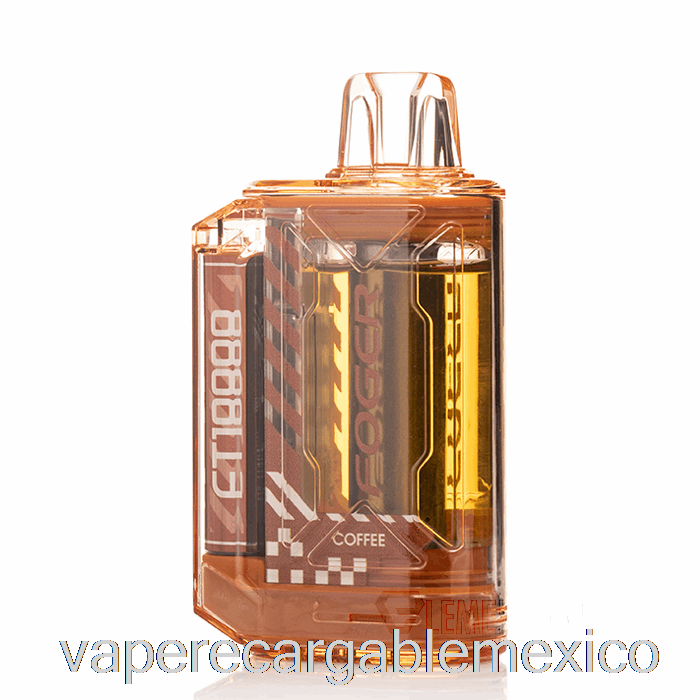 Vape Recargable Foger Ct10000 Café Desechable